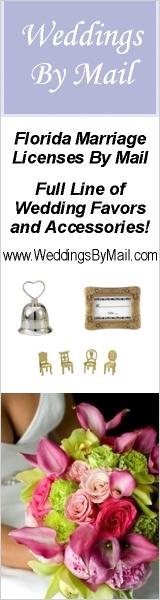 Florida Marriage License By Mail - Wedding Favors