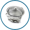 round chafing dish rentals